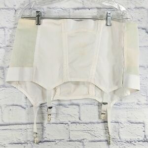 Vintage Shapewear Garter Belt Girdle Sz 38
